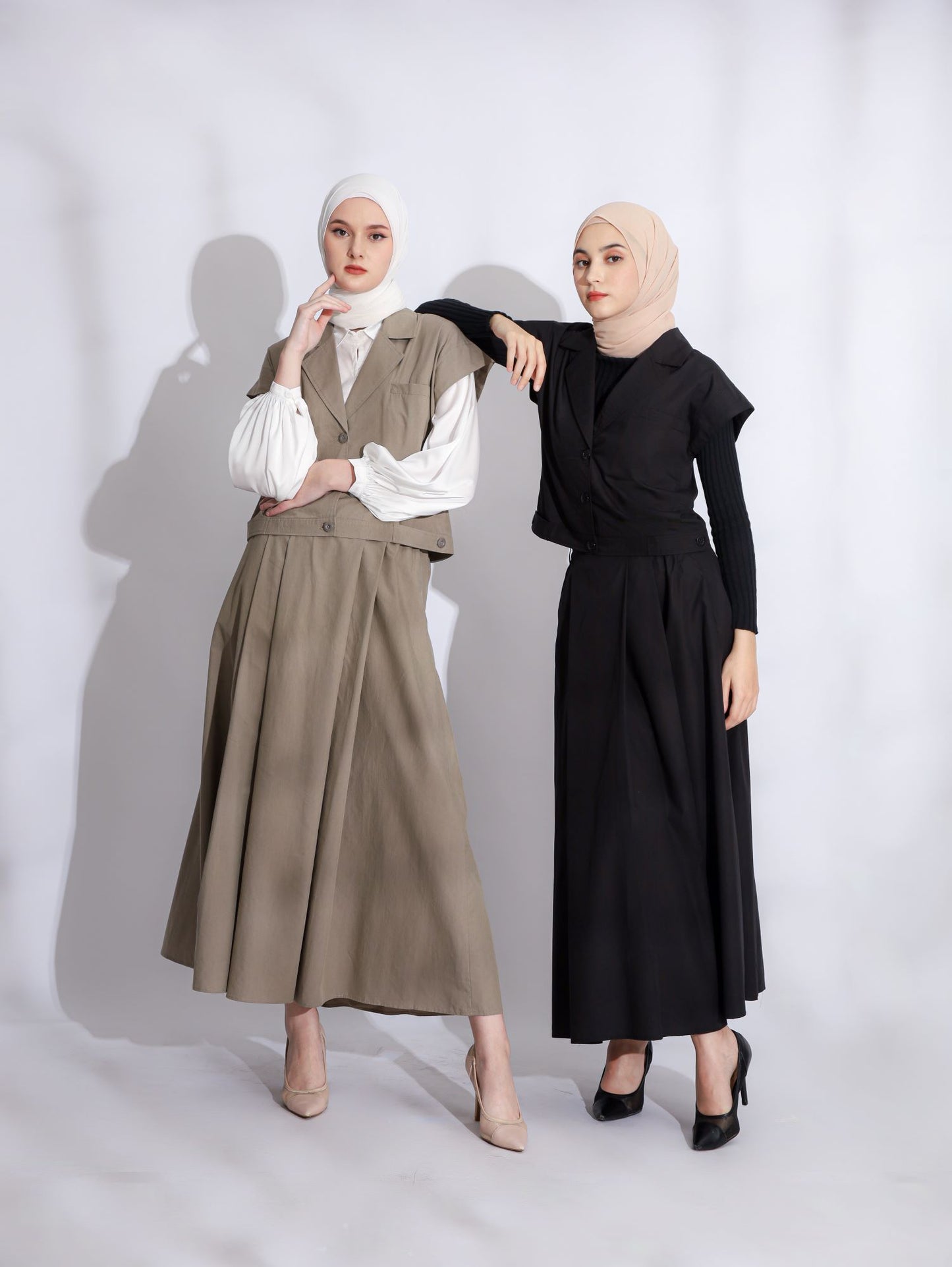 Esmee Vest - Light Grey