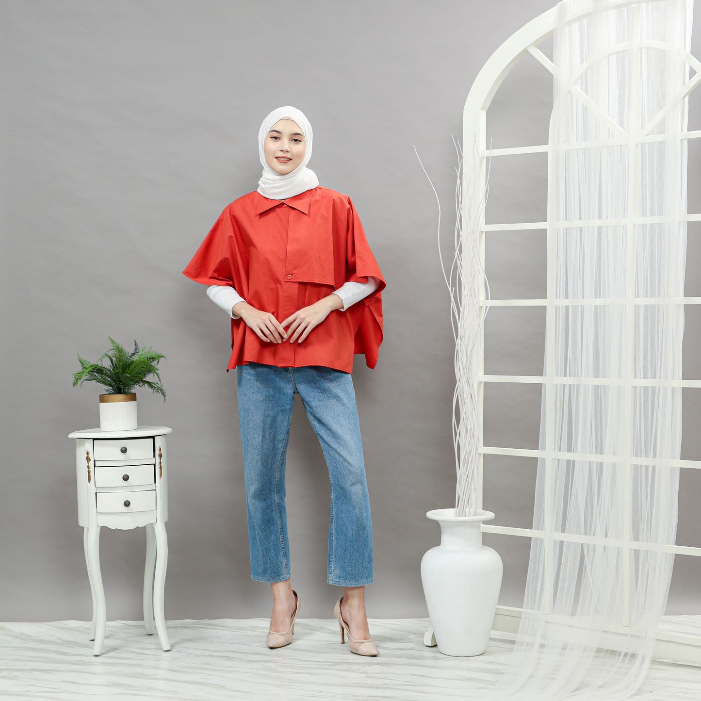 Milie Shirt - Kemeja Batwing