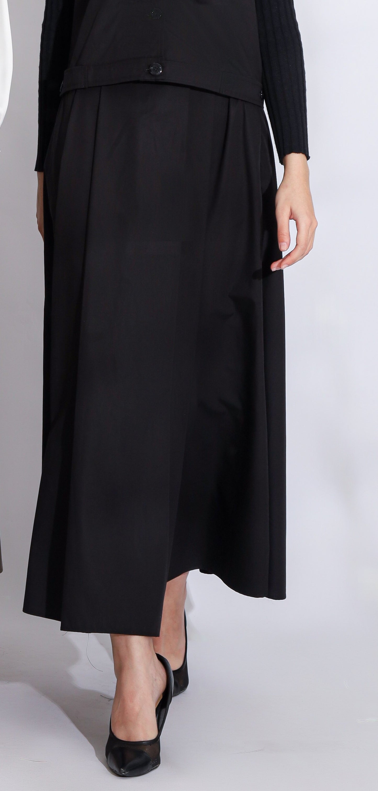 Sarah Flared Skirt Black