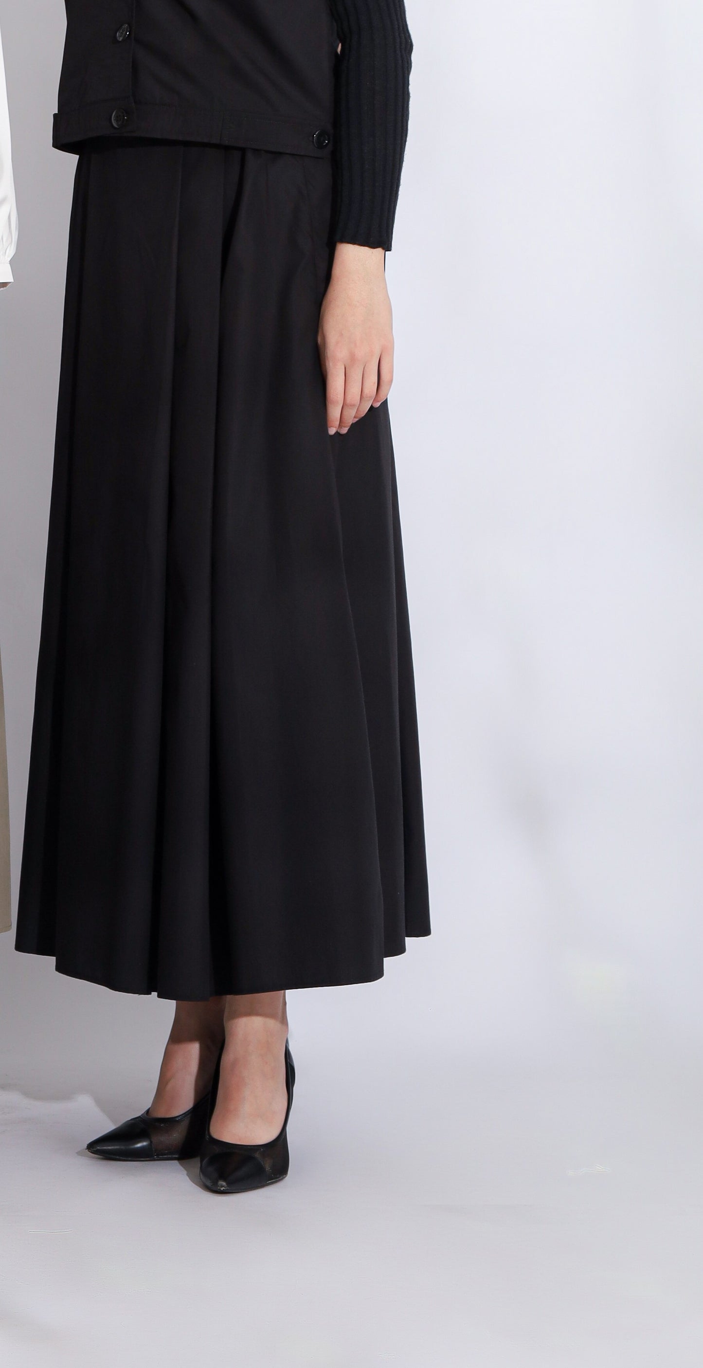 Sarah Flared Skirt Black