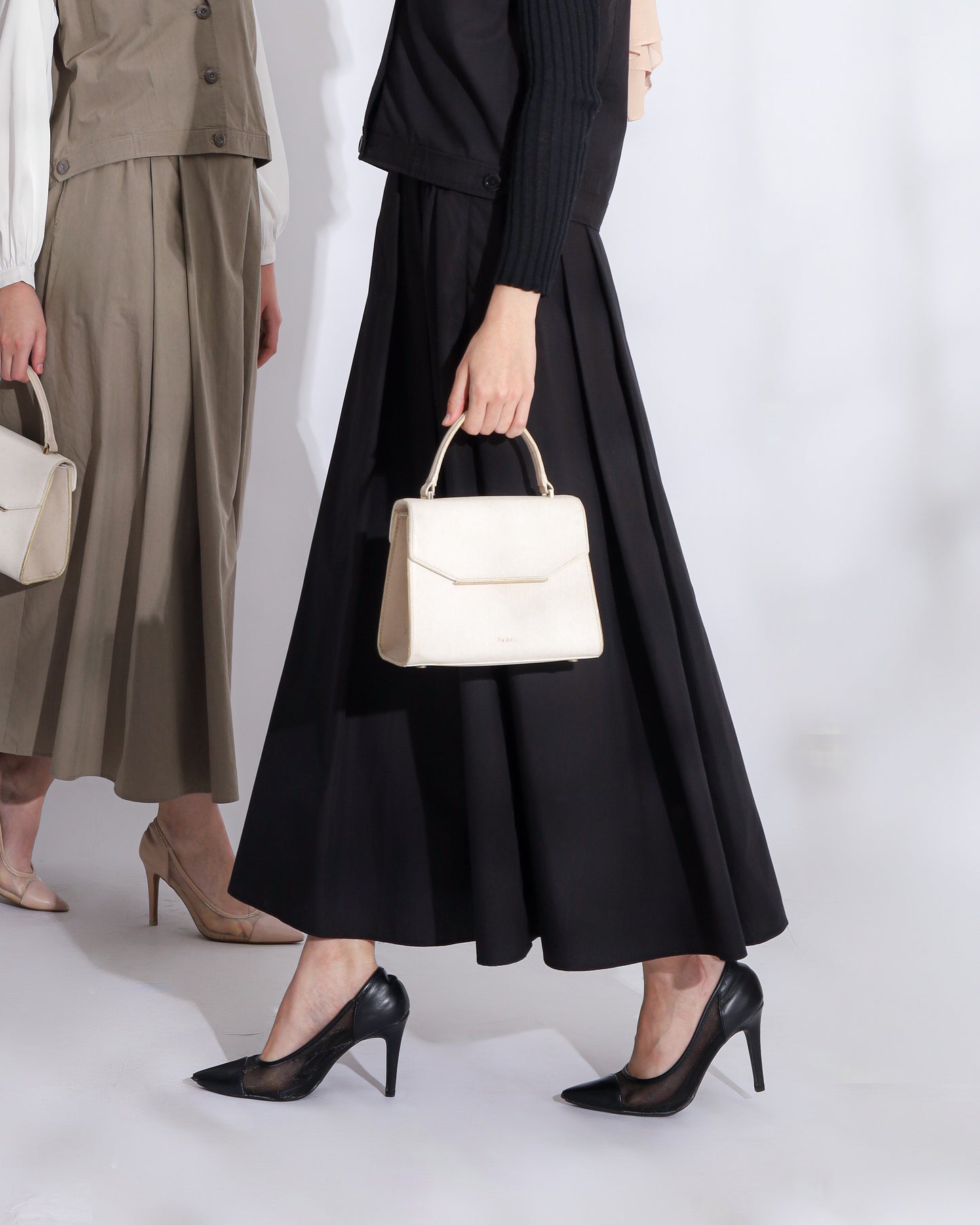 Sarah Flared Skirt Black
