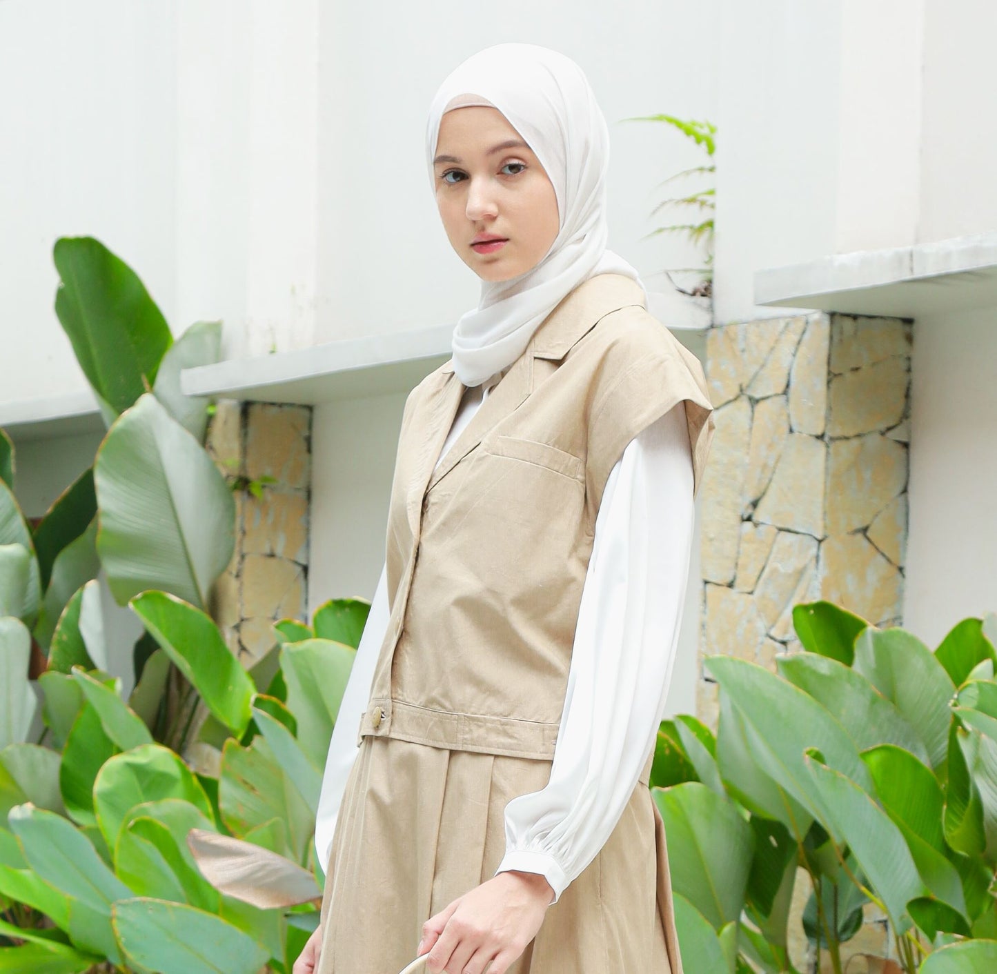 Esmee Vest - Light Taupe