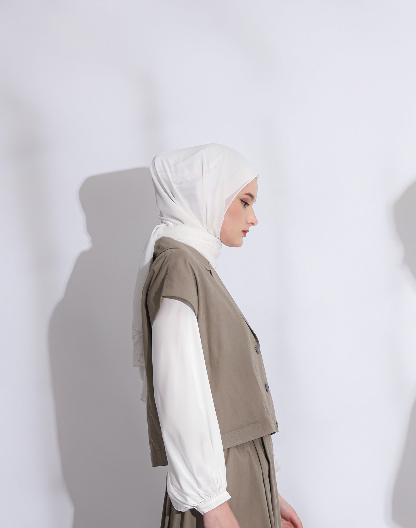 Esmee Vest - Light Grey