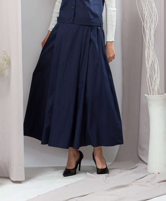 Sarah Flared Skirt Navy