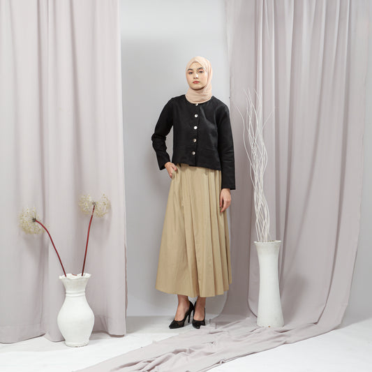 Hera Linen Outer Black